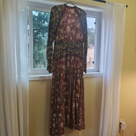 Free People Tilda Floral Wrap Maxi Dress - Picture 5 of 6